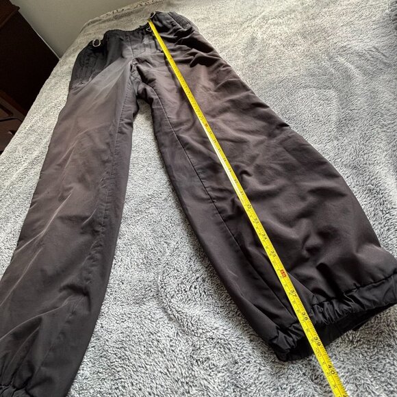 Vintage Obermeyer Sport Womens Ski Pants Black Snowboard Full Zip Legs 18307 - Picture 8 of 16